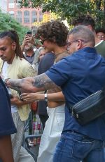 ZENDAYA Leaves Greenwich Hotel for Ariana Grande Concert in New York City 07/13/2026