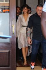 ZENDAYA Leaves Greenwich Hotel for The Odyssey Press Junket in New York City 07/01/2026