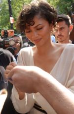ZENDAYA Out in New York City for The Odyssey Press Tour 07/01/2026